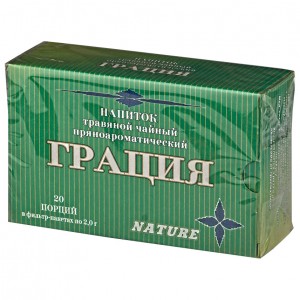 Напиток травяной чайный пряноароматический Грация (20ф/п)