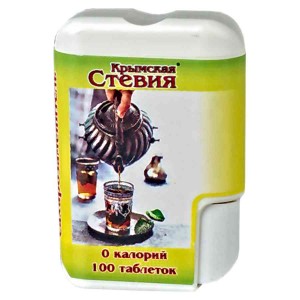 Крымская стевия Таблетированный сахарозаменитель (100таб)