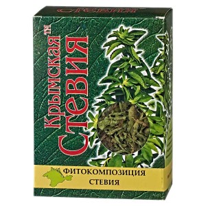 Крымская стевия Воздушно-сухой лист стевии Премиум (50г)