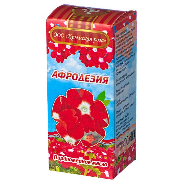 Крымская роза Афродезия парфюмерное масло (10мл)
