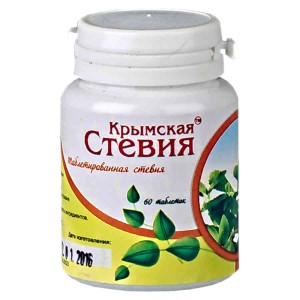 Крымская стевия Стевия таблетированная по 0,4г (60таб)