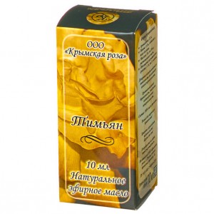Крымская роза Тимьян эфирное масло (10мл)